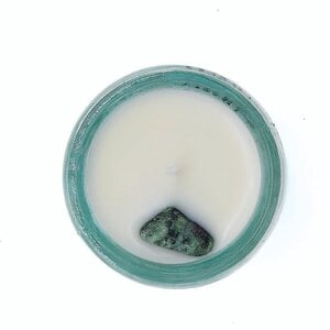 Sterrenbeeld kaars met edelsteen - Ram 5cm