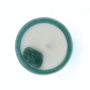 Sterrenbeeld kaars met edelsteen - Waterman 5cm