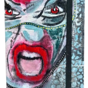 Uniek Mixed Media Notitieboek - Handgemaakt & One of a Kind, call me!