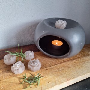 Wax Melts met Rozemarijn uit eigen tuin