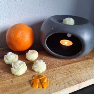 Wax Melts met Sinaasappel uit eigen tuin