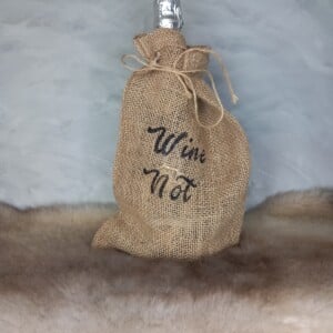 wijntas voor 1 fles
