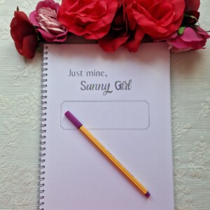 Datumloze Agenda/ Planner 19*25 cm ringband; The way to freedom in New York, jouw pad, jouw regels
