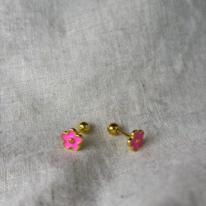 925 zilveren Flora Studs