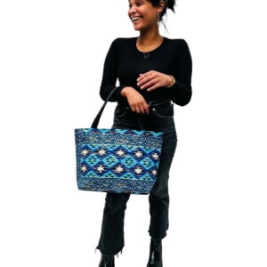 Azare Tas Blauw