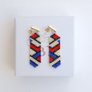 Aztec Glow Miyuki Oorbellen