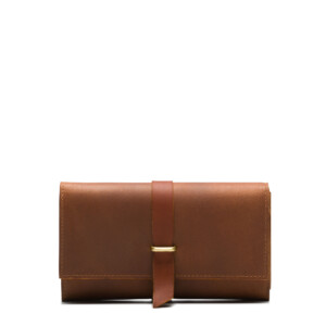 Beocca - Leren portemonnee Yarra cognac