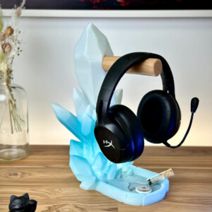 Crystal Koptelefoon houder
