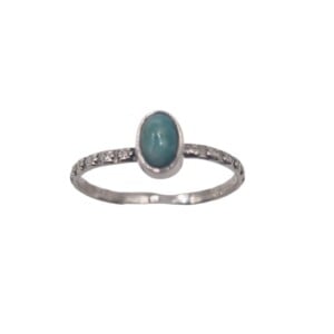 Kartika ring Amazoniet