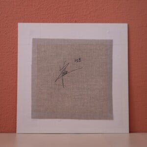 Klein schilderij in de wolken