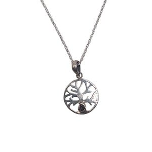 Levensboom ketting en hanger 925 sterling zilver