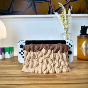Nintendo Switch dock fluffy