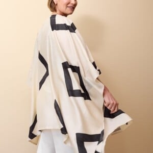 Organische zijden Kimono De Doos