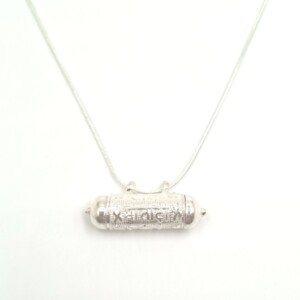 Prayerboxs ketting en hanger 925 sterling zilver