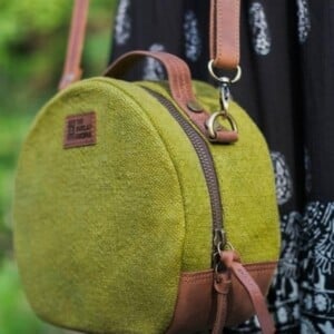 Ronde CrossbodY Tas Minx Olive