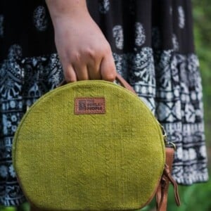 Ronde CrossbodY Tas Minx Olive