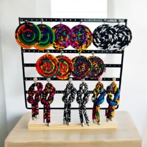 Swirl Oorbellen kleur