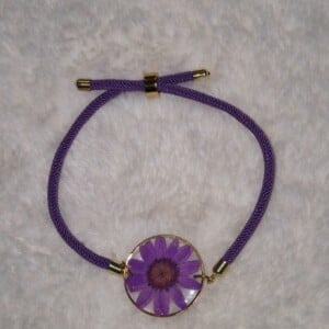 Unieke adjustable resin armband