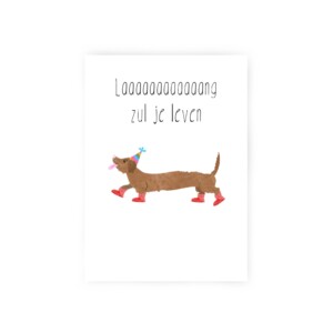 Kaartje // lang zul je leven