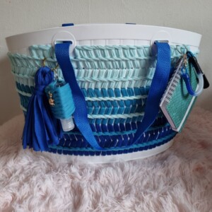 5 in 1 multi trendy boodschappentas geweven