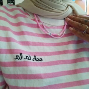 Dazzle Letter neckless
