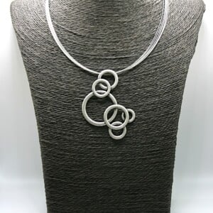 Falling Rings Necklace