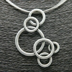 Falling Rings Necklace