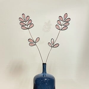 Glazen bloem Lavendel