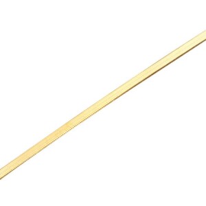 Gold Plated Necklace Flat Link