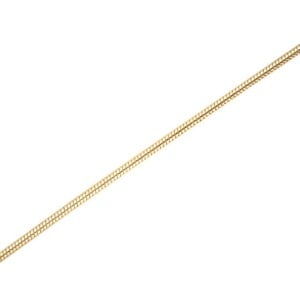 Gold Plated Necklace Round Link