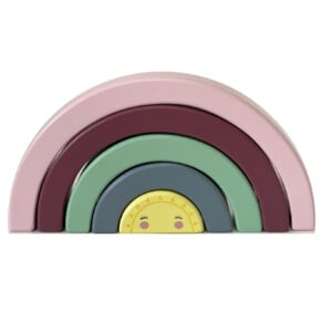 Houten regenboog - regenboog speelgoed Mint and Milo