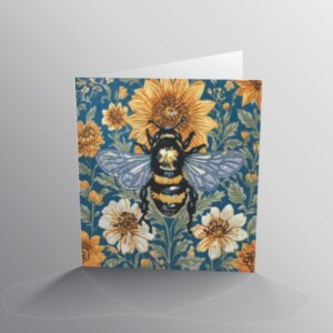 Kunstkaart hommel