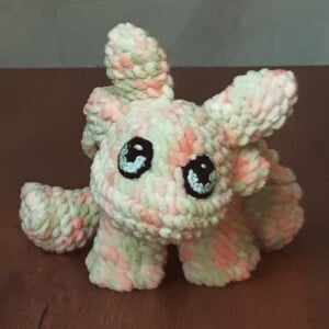 Magische gehaakte Spring Dragon! Een zachte knuffel vol dromen! : zacht blanket yarn