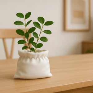 Minimalistische Plantenpot