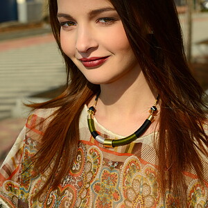 Oranje croptop