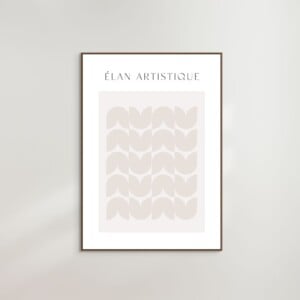 Poster Elan Artistique - French Collection