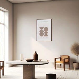 Poster Equilibre Parfait - French Collection