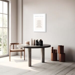 Poster Harmonie Visuelle - French Collection