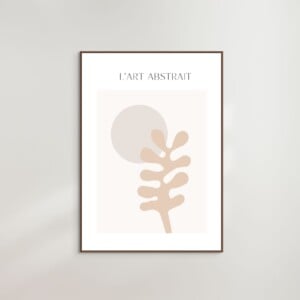 Poster L'art Abstrait - French Collection