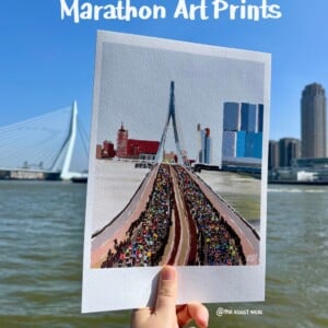 Rotterdam Marathon art print