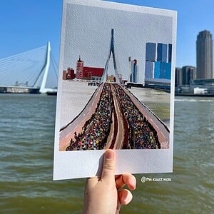 Rotterdam Marathon art print