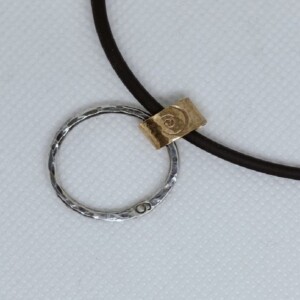 Spiraal Nine, unieke handgemaakte hanger (zonder ketting)