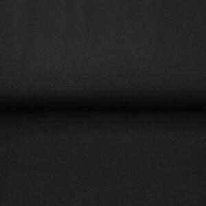 Tricot colsjaal  (zwart | effen)