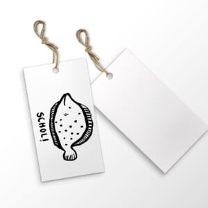 cadeaulabel - 10x Label schol