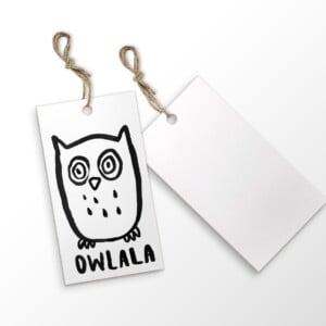 cadeaulabels - 10x label owlala