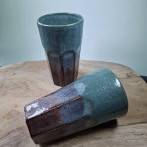 2 keramiek koffiebekers Forrest Large