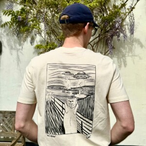 "The meow" - Unisex short sleeve T-shirt