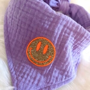 Bandana - Glitzy Smiley