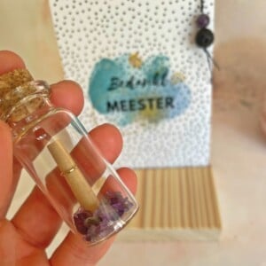 Bedankt Meester - Amethist