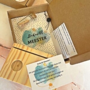 Bedankt Meester - Rozenkwarts